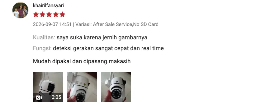 Testimoni pelanggan 1